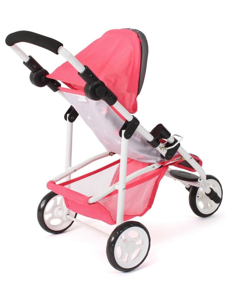 Poupées Jogging-Buggy LOLA - Corail papillon Rose - Kiabi