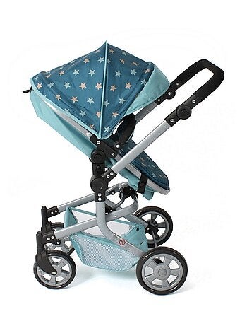 Poupées Landau combiné MIKA - Étoiles turquoise