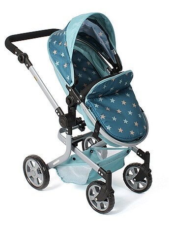 Poupées Landau combiné MIKA - Étoiles turquoise