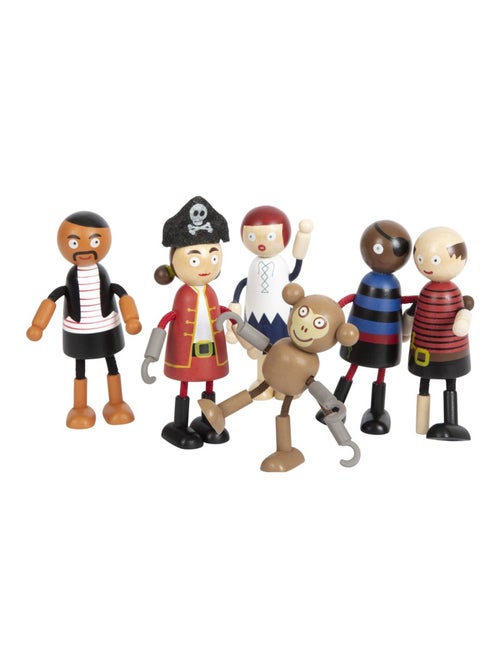 Poupées souples Pirates - Kiabi