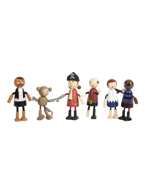 Poupées souples Pirates - Kiabi