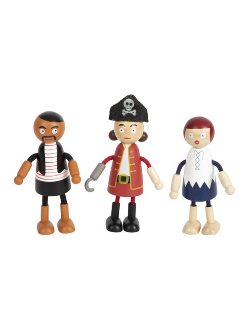 Poupées souples Pirates - Kiabi