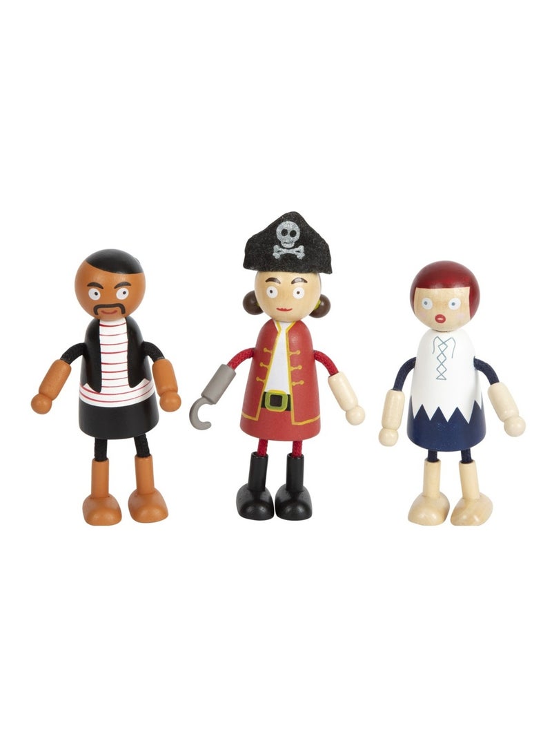 Poupées souples Pirates Beige - Kiabi