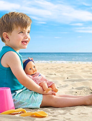 Poupon Bébé Bain Calypso - Baleine