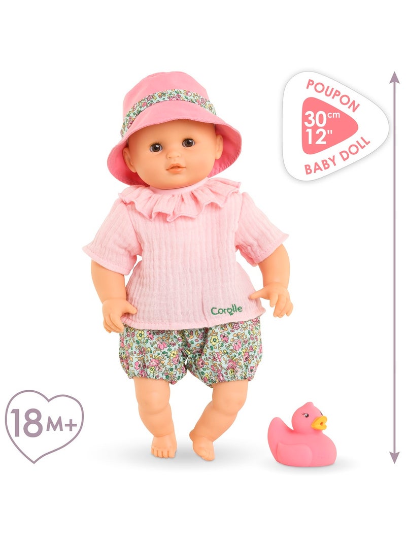 Poupon Bébé Bain Coralie - Bloomer Rose - Kiabi