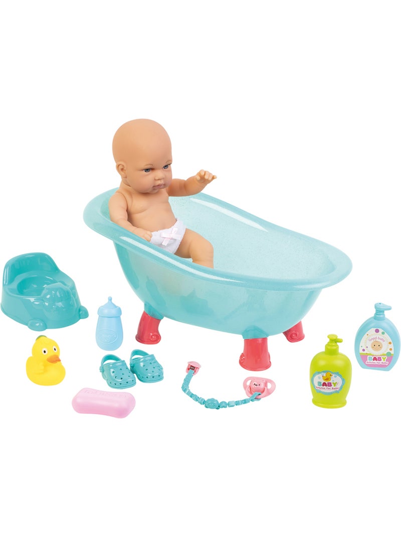 Poupon Bébé Camille Dans Son Bain - Wdk Partner Multicolore - Kiabi