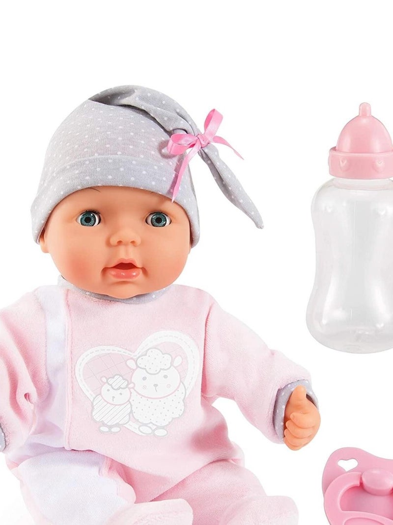 Poupon Bébé My Piccolina fonctionnel 38cm N/A - Kiabi