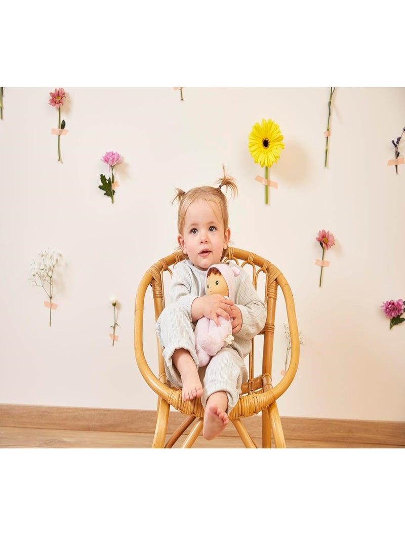 Poupon en tissu Camélia Rose - Kiabi