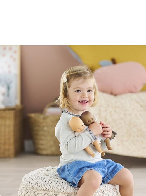 Poupon Mini Calin Lapins Yeux Bleus - Kiabi