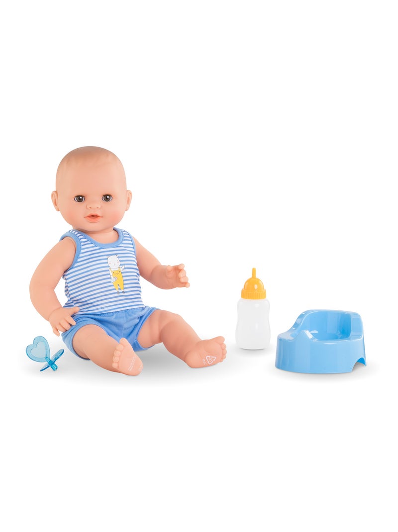 Poupon Paul fait pipi Bleu - Kiabi