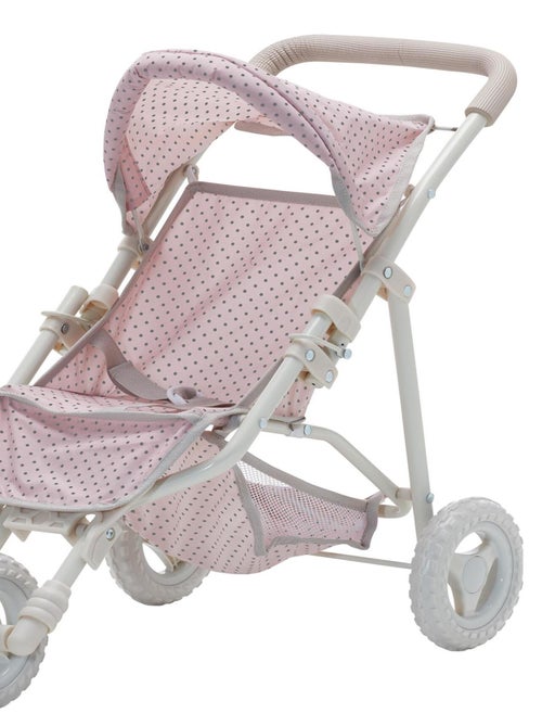 Pousette Et Landau Jouet Pliable Pour Poupons Et Poupées Rose Avec Couffin Olivia's Little World - Kiabi