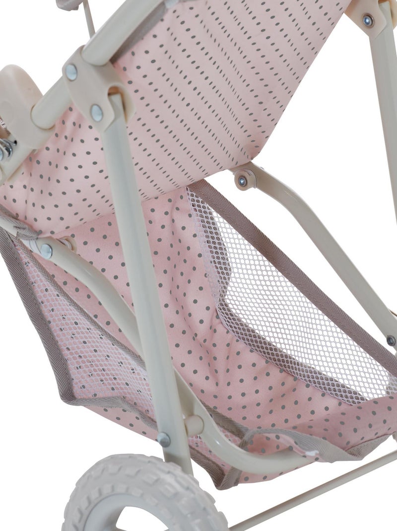 Pousette Et Landau Jouet Pliable Pour Poupons Et Poupées Rose Avec Couffin Olivia's Little World N/A - Kiabi