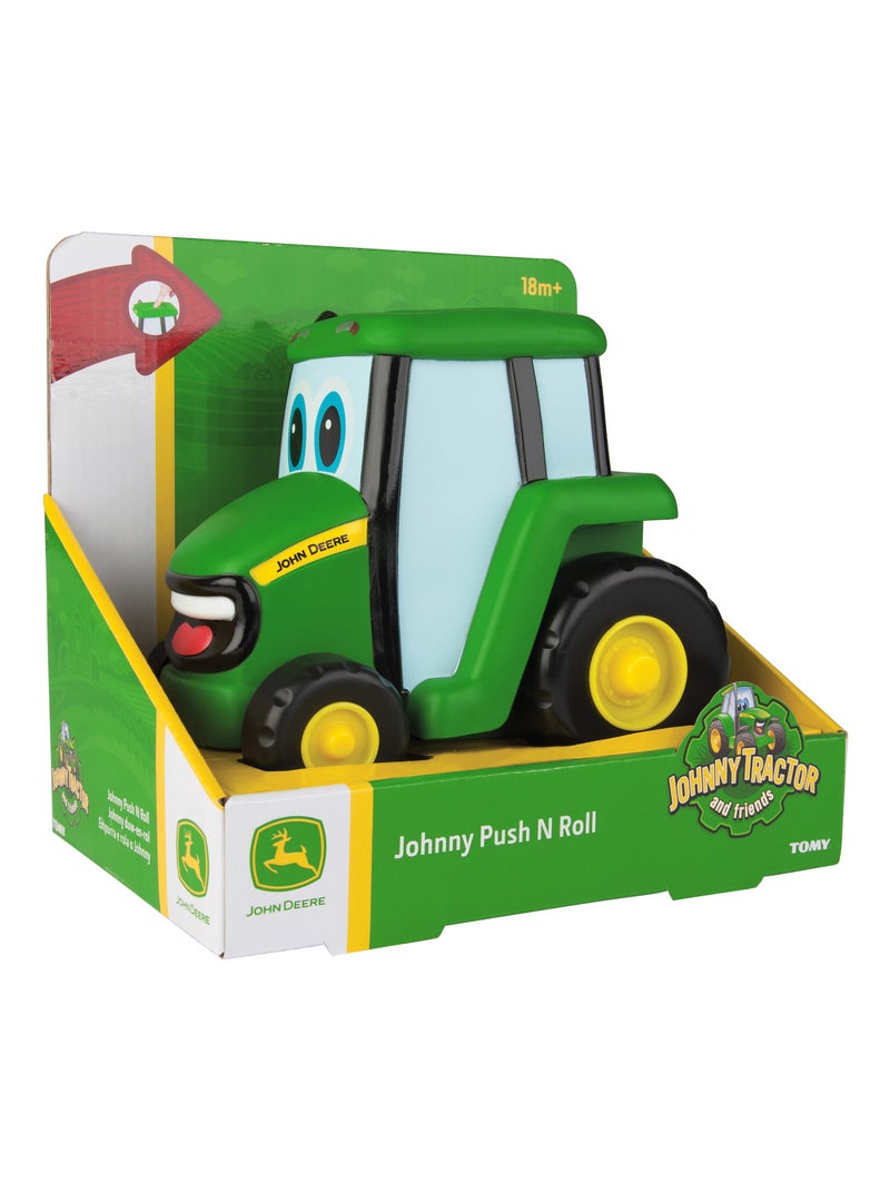 Pousse roule johnny le tracteur dès 18 mois Vert - Kiabi