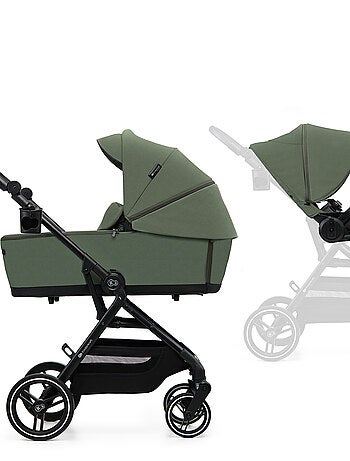 Poussette 2 en 1 avec nacelle