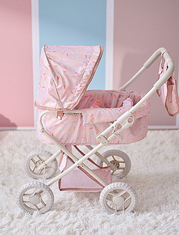 Poussette 2-en-1 classique, Beige