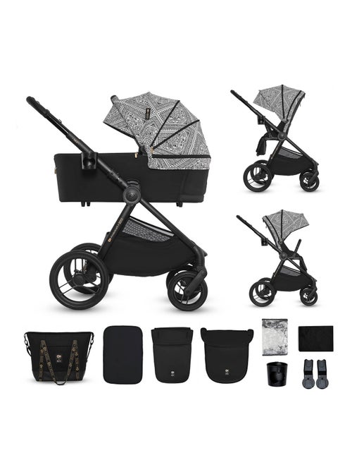 Poussette 2 en 1 Kinderkraft NEA 2 avec Nacelle, Siège Réversible, Roues Amorties et UPF50+ - Kiabi Poussette 2 en 1 Kinderkraft NEA 2 avec Nacelle, Siège Réversible, Roues Amorties et UPF50+ - Kiabi