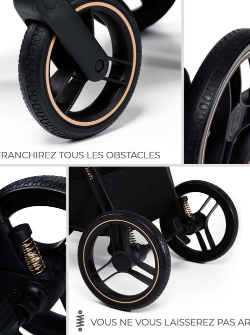 Poussette 2 en 1 légère pliage compact - Kiabi