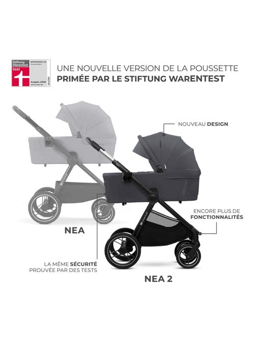 Poussette 2 en 1 légère pliage compact - Kiabi