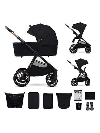Poussette 2 en 1 légère pliage compact