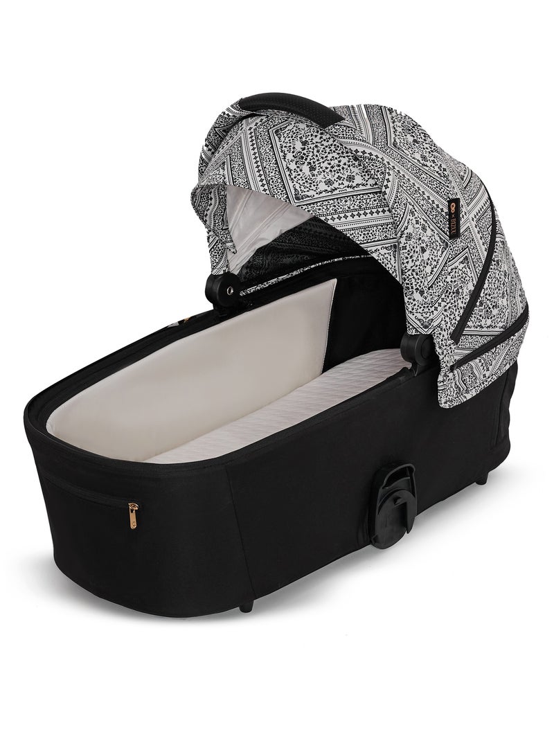 Poussette 2 en 1 légère pliage compact Noir/Argent - Kiabi