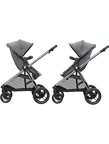 Poussette 2 en 1 zelia 3 luxe avec nacelle intégrée