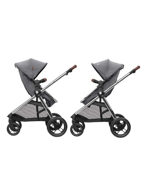 Poussette 2 en 1 Zelia 3 Luxe avec nacelle intégrée - Kiabi