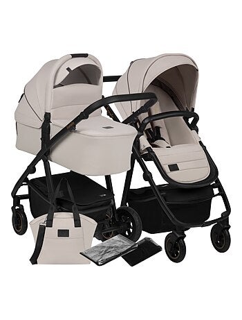 Poussette 2en1 LIONELO Amber Plus - Pack poussette, Nacelle, Sac et Accessoires