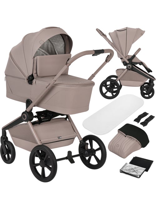 Poussette 2en1 LIONELO Freya - Poussette - Nacelle - Accessoires - Nacelle pliable avec le châssis - Kiabi Poussette 2en1 LIONELO Freya - Poussette - Nacelle - Accessoires - Nacelle pliable avec le châssis - Kiabi