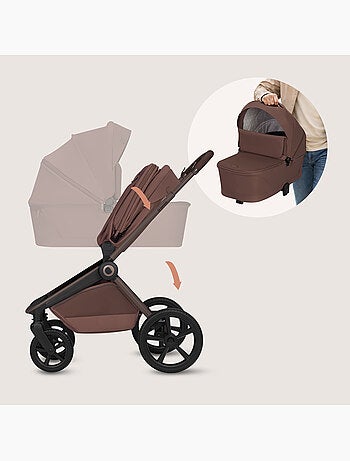 Poussette 2en1 LIONELO Freya - Poussette - Nacelle - Accessoires - Nacelle pliable avec le châssis