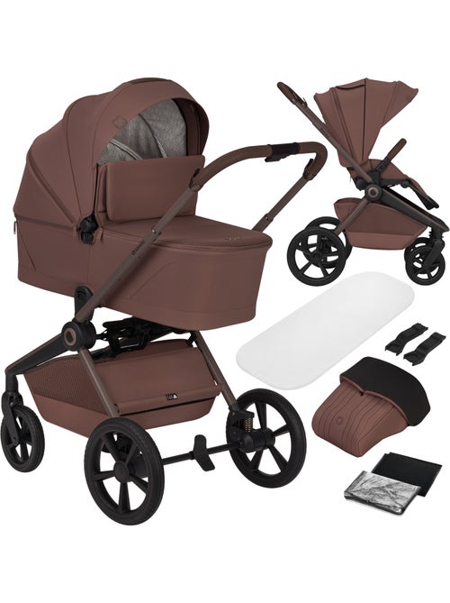 Poussette 2en1 LIONELO Freya - Poussette - Nacelle - Accessoires - Nacelle pliable avec le châssis - Kiabi Poussette 2en1 LIONELO Freya - Poussette - Nacelle - Accessoires - Nacelle pliable avec le châssis - Kiabi