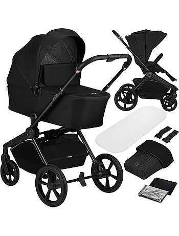 Poussette 2en1 LIONELO Freya - Poussette - Nacelle - Accessoires - Nacelle pliable avec le châssis