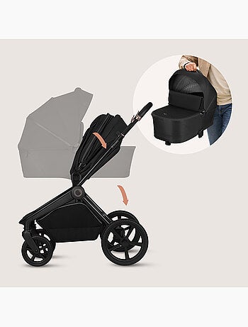 Poussette 2en1 LIONELO Freya - Poussette - Nacelle - Accessoires - Nacelle pliable avec le châssis