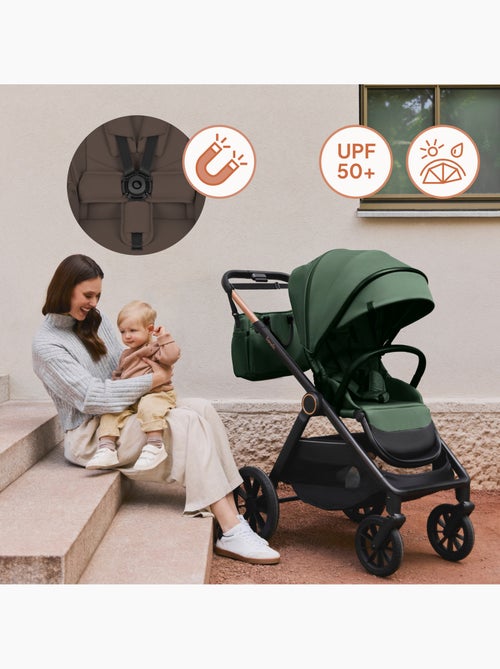 Poussette 2en1 LIONELO Layla - Pack poussette, Nacelle et Accessoires - Jusqu'à 22kg - Kiabi Poussette 2en1 LIONELO Layla - Pack poussette, Nacelle et Accessoires - Jusqu'à 22kg - Kiabi