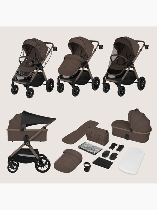 Poussette 2en1 LIONELO Layla - Pack poussette, Nacelle et Accessoires - Jusqu'à 22kg - Kiabi Poussette 2en1 LIONELO Layla - Pack poussette, Nacelle et Accessoires - Jusqu'à 22kg - Kiabi