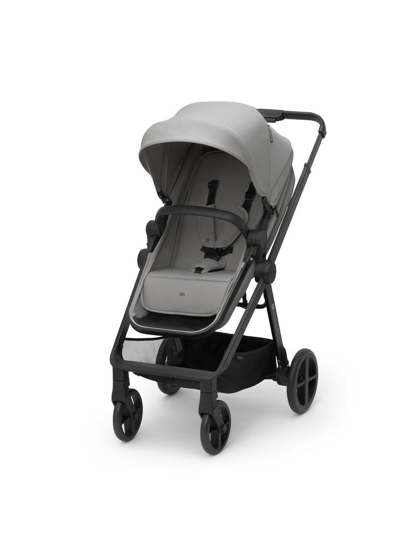 Poussette 3 en 1 Kinderkraft NEWLY avec Travel System, MINK PRO i-Size et Roues EVA Gris - Kiabi