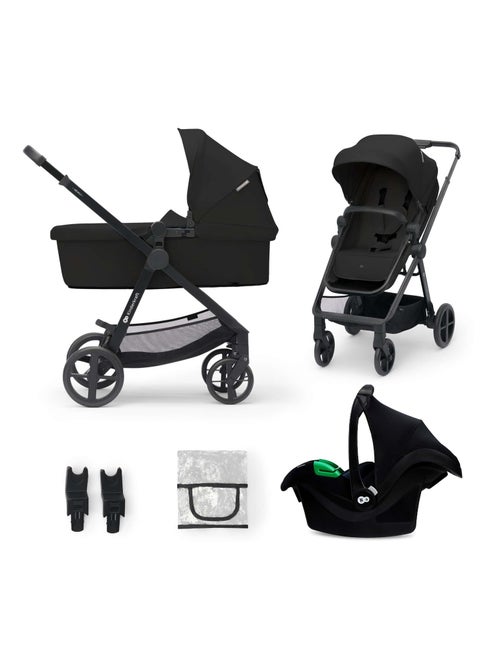 Poussette 3 en 1 Kinderkraft NEWLY avec Travel System, MINK PRO i-Size et Roues EVA - Kiabi Poussette 3 en 1 Kinderkraft NEWLY avec Travel System, MINK PRO i-Size et Roues EVA - Kiabi