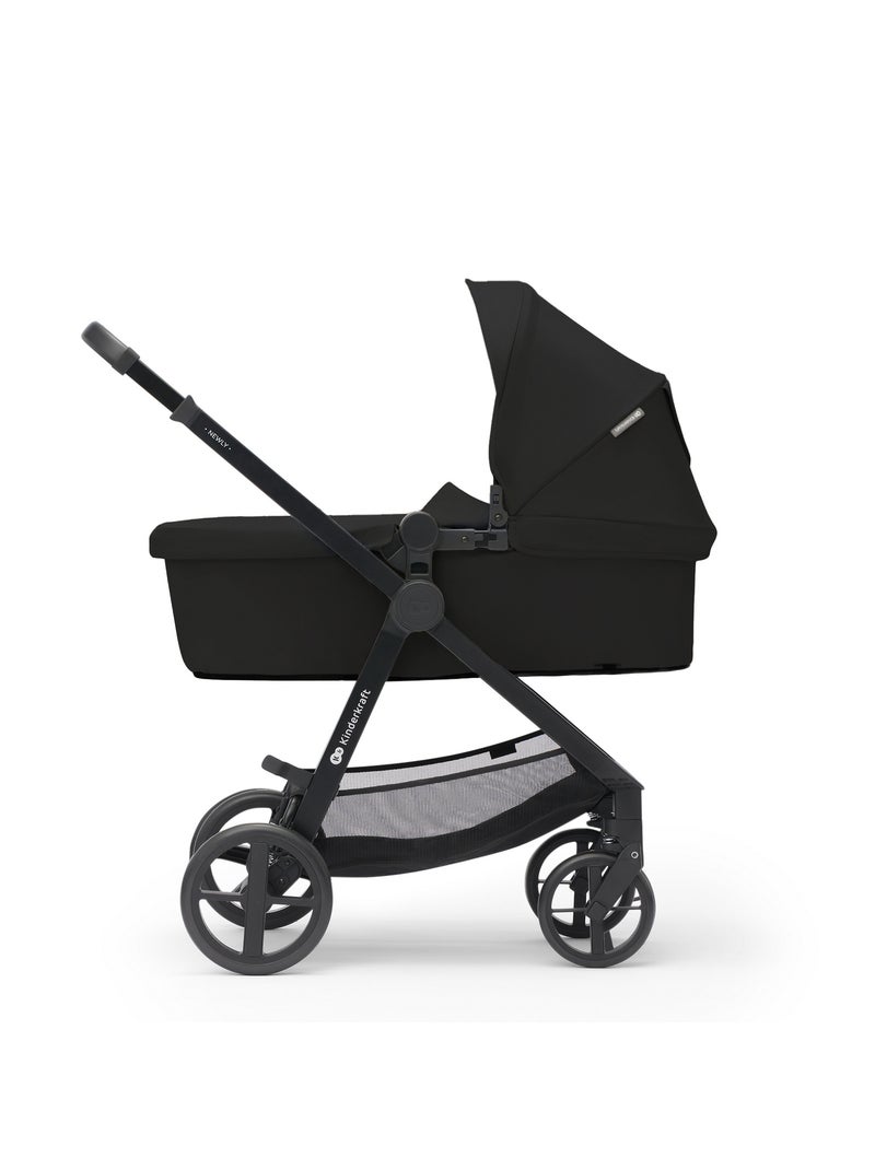 Poussette 3 en 1 Kinderkraft NEWLY avec Travel System, MINK PRO i-Size et Roues EVA Noir - Kiabi
