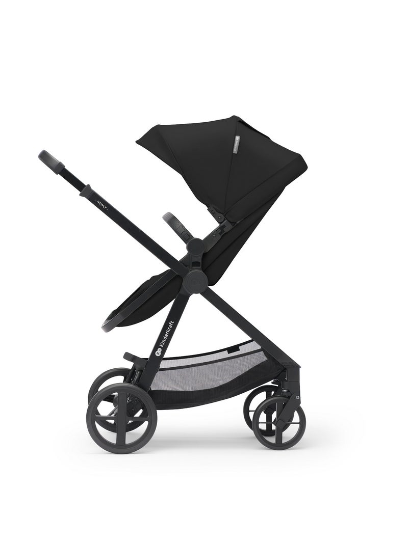 Poussette 3 en 1 Kinderkraft NEWLY avec Travel System, MINK PRO i-Size et Roues EVA Noir - Kiabi