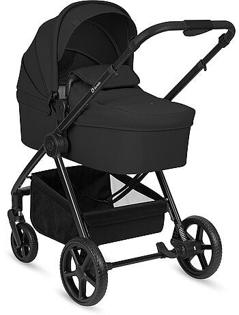 Poussette 3 en 1 LIONELO Greet - Pack poussette - Nacelle - Siège auto - Sac - Habillage pluie