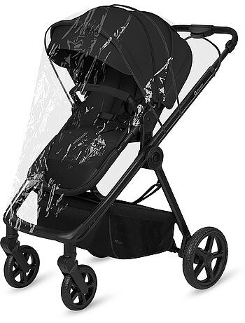 Poussette 3 en 1 LIONELO Greet - Pack poussette - Nacelle - Siège auto - Sac - Habillage pluie