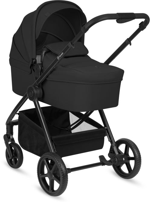 Poussette 3 en 1 LIONELO Greet - Pack poussette - Nacelle - Siège auto - Sac - Habillage pluie - Kiabi Poussette 3 en 1 LIONELO Greet - Pack poussette - Nacelle - Siège auto - Sac - Habillage pluie - Kiabi