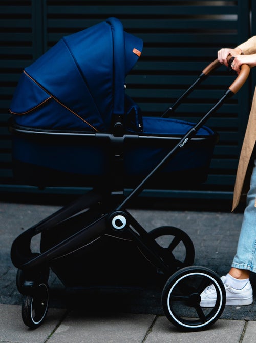 Poussette 3 en 1 LIONELO Mika - Jusqu'à 22kg - Pack Poussette, Nacelle, Cosi et Accessoires - Kiabi