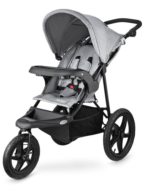 Poussette 3 roues pliable harnais 5 points max 15kg HyperMotion - Kiabi Poussette 3 roues pliable harnais 5 points max 15kg HyperMotion - Kiabi