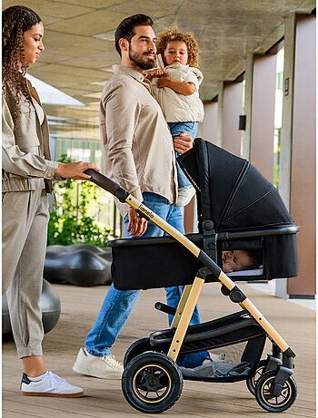 Poussette 3en1 LIONELO Amber - 0-22kg - Pack poussette, Nacelle, Cosi, Sac et accessoires