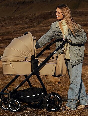 Poussette 3en1 LIONELO Meril - Pack poussette, Nacelle, Cosi, Sac et accessoires