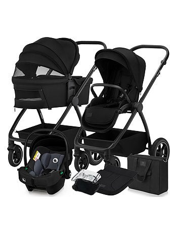 Poussette 3en1 LIONELO Meril - Pack poussette, Nacelle, Cosi, Sac et accessoires