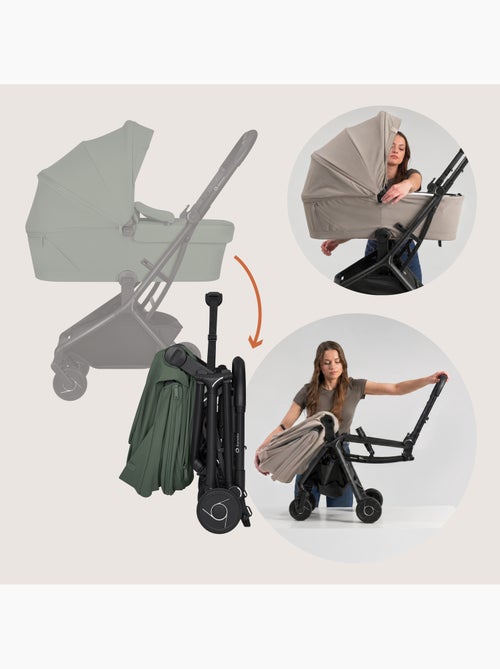 Poussette 3en1 LIONELO Sia - Ultra légère - Pack compacte - Nacelle - Siège auto - Accessoires - Kiabi Poussette 3en1 LIONELO Sia - Ultra légère - Pack compacte - Nacelle - Siège auto - Accessoires - Kiabi