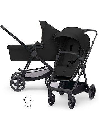 Poussette 4 en 1 Kinderkraft NEWLY avec Travel System, Siège Auto MINK PRO i-Size et Roues EVA
