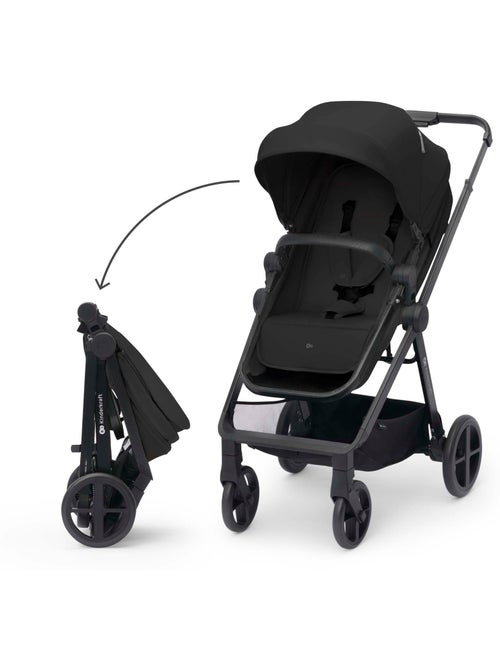 Poussette 4 en 1 Kinderkraft NEWLY avec Travel System, Siège Auto MINK PRO i-Size et Roues EVA - Kiabi Poussette 4 en 1 Kinderkraft NEWLY avec Travel System, Siège Auto MINK PRO i-Size et Roues EVA - Kiabi