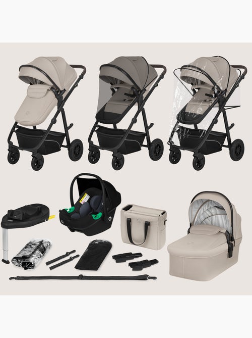 Poussette 4en1 LIONELO Bianka - Poussette + Nacelle + Si?ge-auto + Base ISOFIX 180? - Kiabi Poussette 4en1 LIONELO Bianka - Poussette + Nacelle + Si?ge-auto + Base ISOFIX 180? - Kiabi